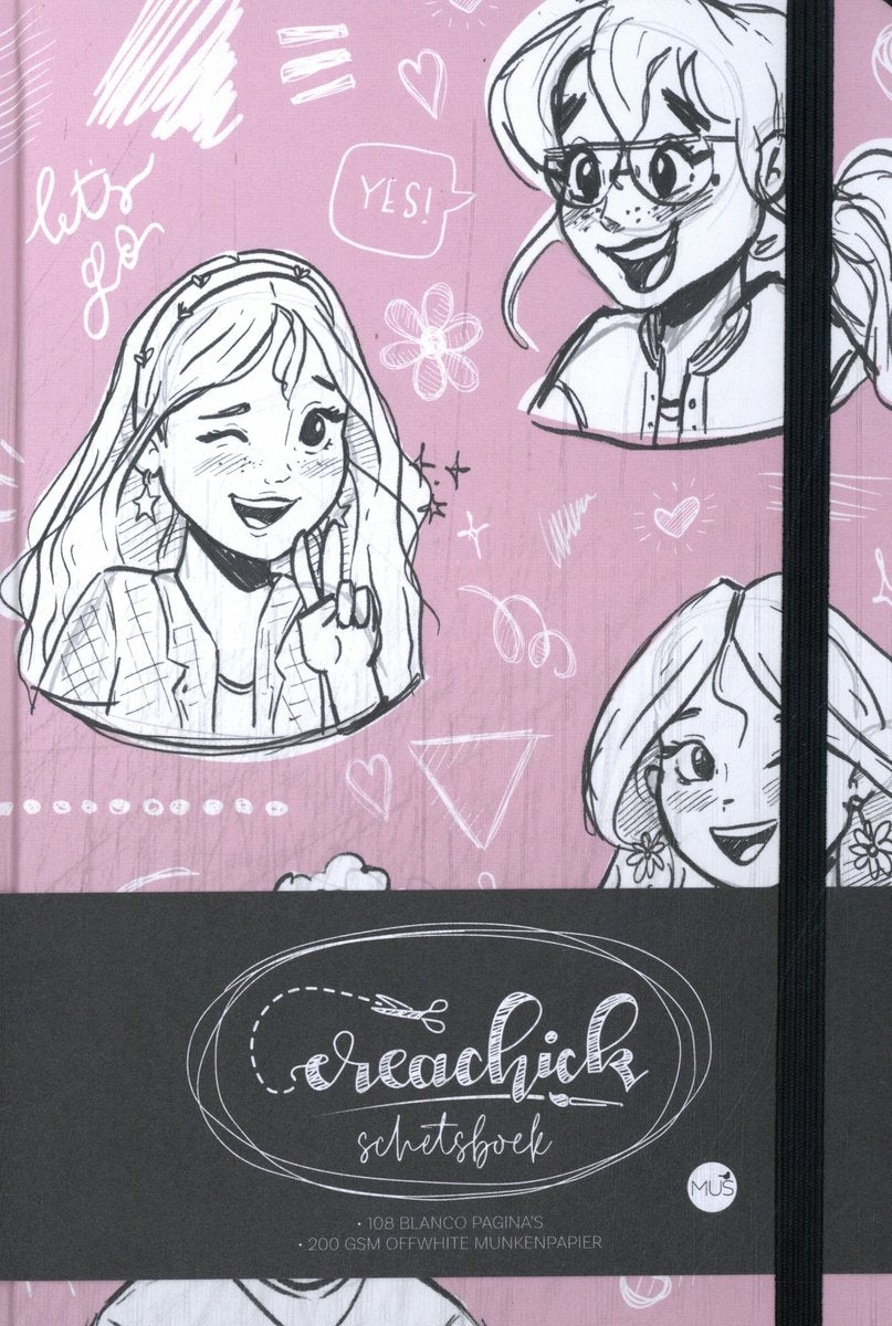 Cuaderno de bocetos creachick de Kluitman