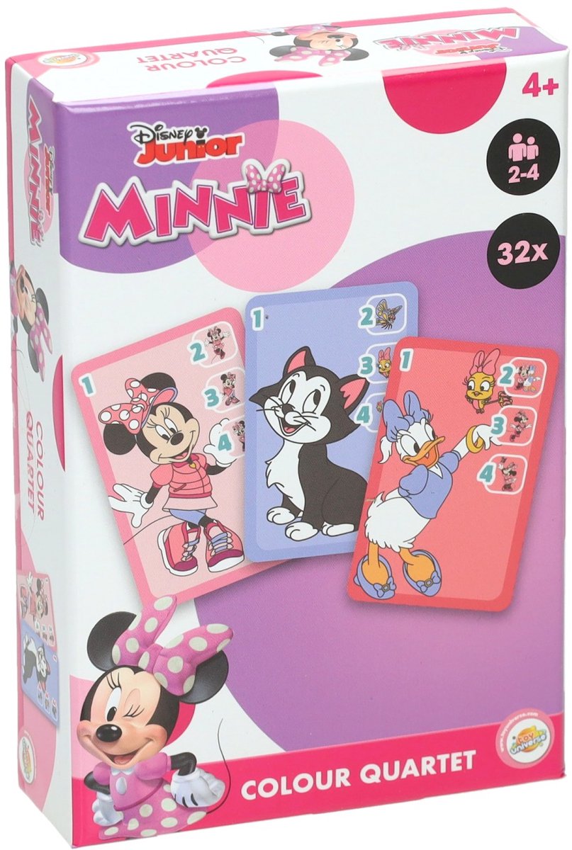 Quartetto Disney Minnie Mouse - 32 carte