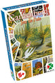 Tablero táctico de ganso - juego de mesa - edición compacta - clásico juego familiar - a partir de 4 años - 2 a 4 jugadores