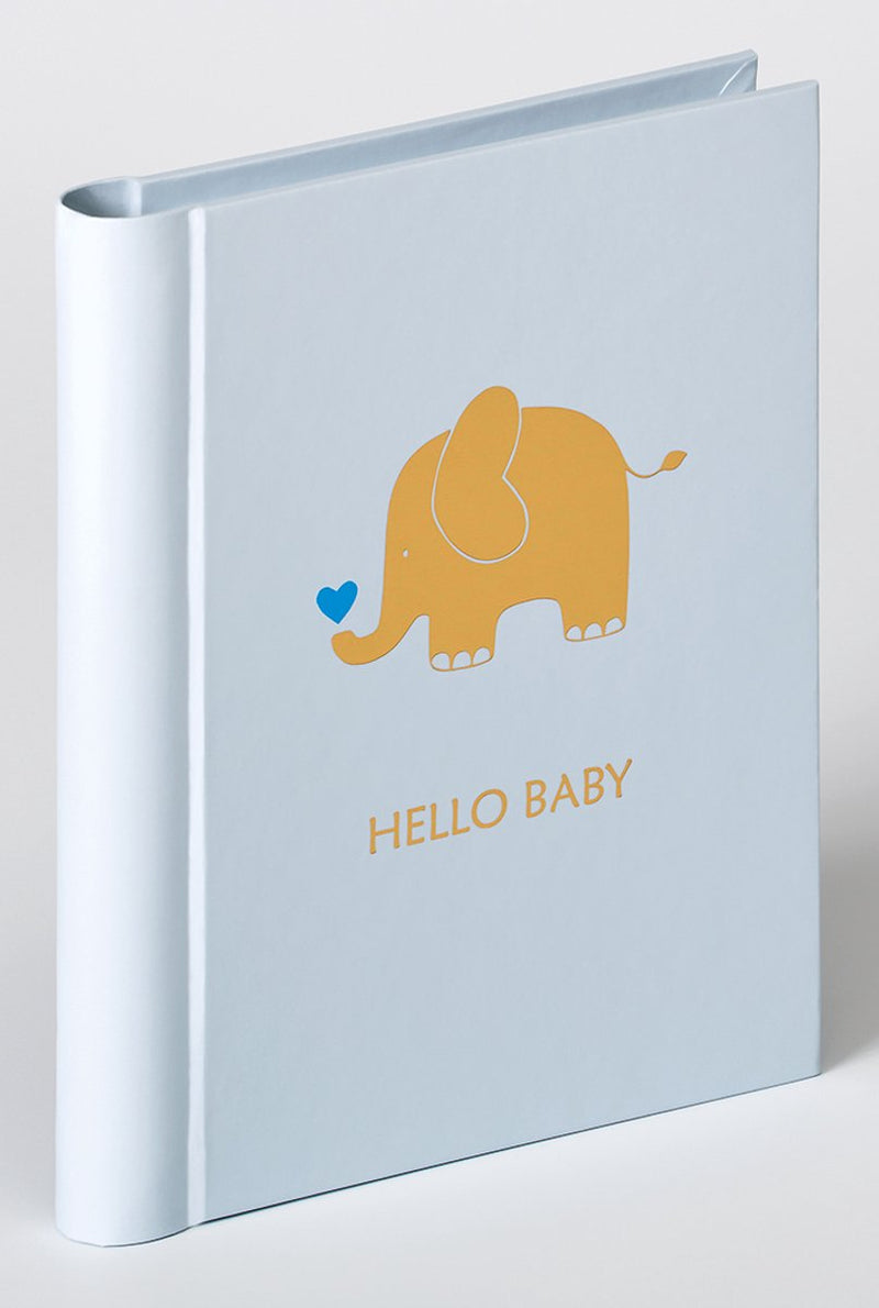 Walther ma-148-l baby animal - mini álbum de stock - tamaño 13 x 16 cm - 30 fotos 11,5 x 15,5 cm - azul