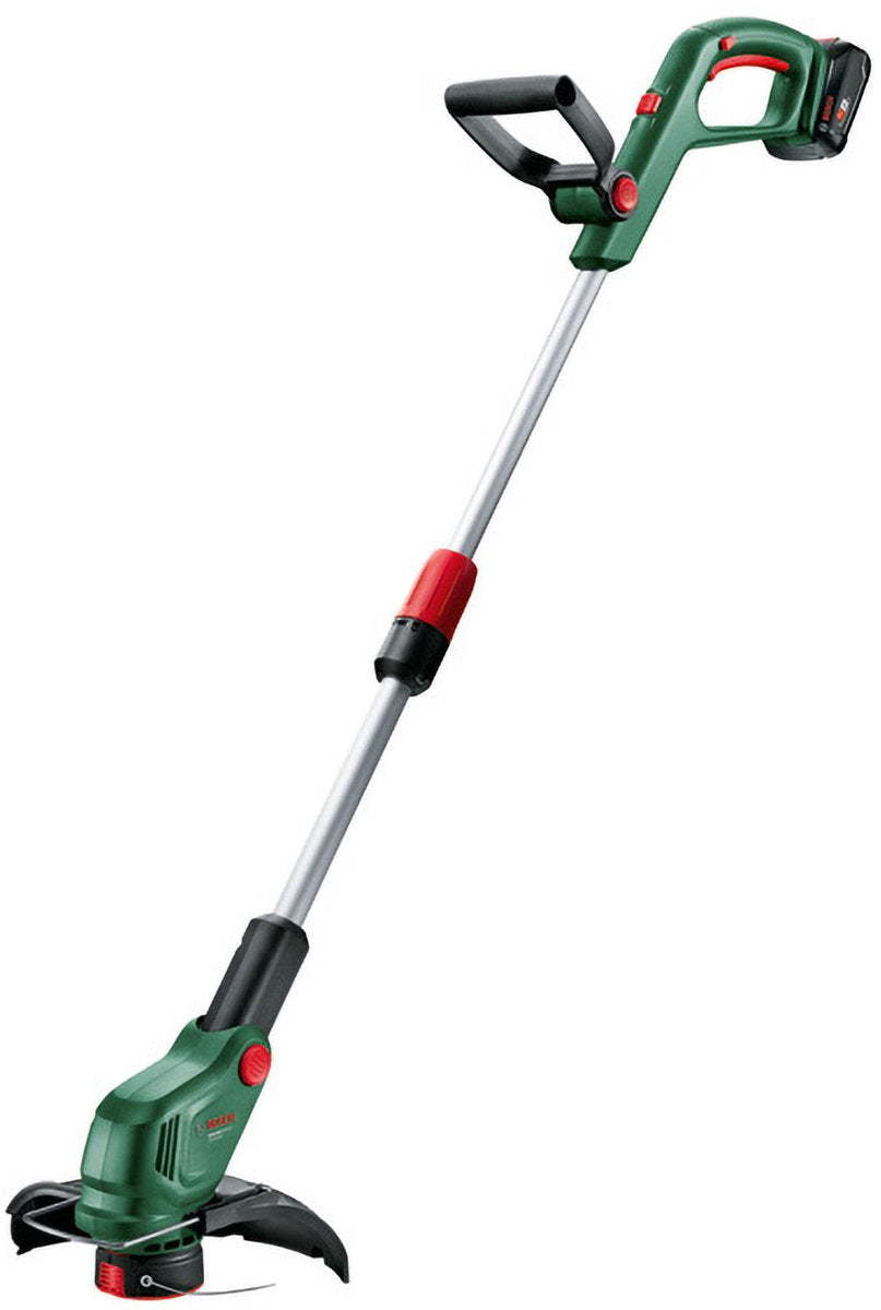 Bosch universalgrasscut 18v-26-500 - cortacésped - 1x batería de iones de litio de 18 v (2,0 ah) con cargador de 18v-20