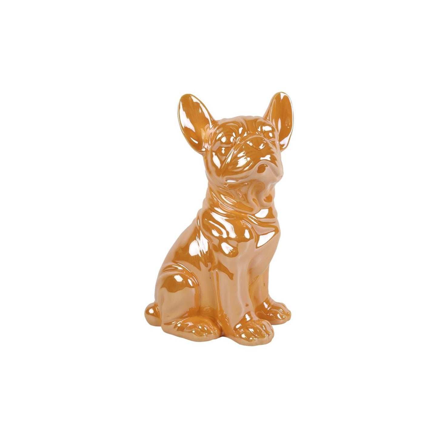 Statua del pugile Countryfield arancione 17,5x12,2x28 cm