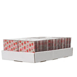 Decoris coaster strawberry glass 9x9cm - afbeelding 2