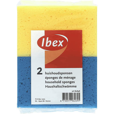 Confezione di 2 spugne per la casa Ibex
