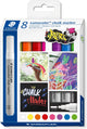 Set di pennarelli a gesso Staedtler lumocolor 8 colori
