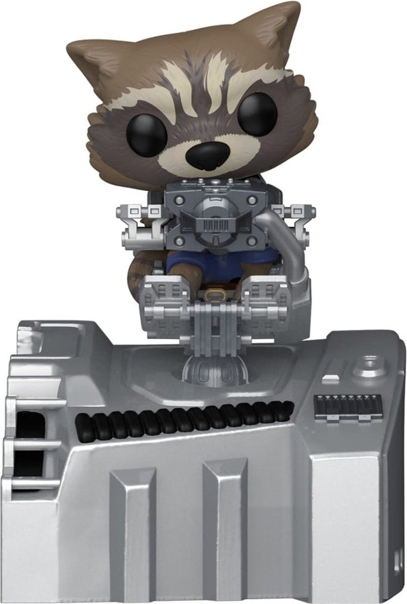 Marvel funko guardianes de la galaxia - ¡pop! Figura de coleccionista Cohete de lujo de 9 cm - multicolores
