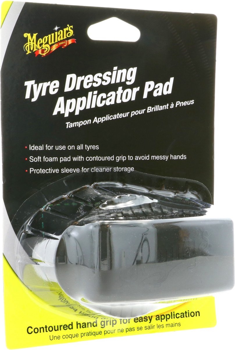 Meguiar's gold tyre dressing applicator pad