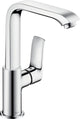 Hansgrohe Metris miscelatore monocomando lavabo 230 bocca alta e piletta push open - sporgenza bocca 155 mm
