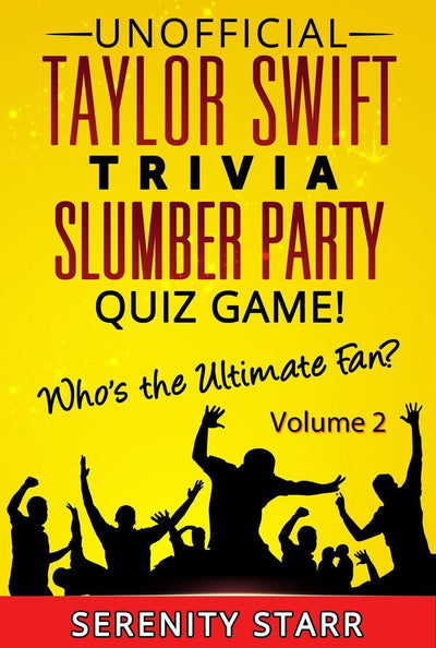 Ty no oficial taylor swift trivia slumber par quiz juego volumen 2