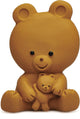 Lanco toys lanco rubberen bijtspeeltje - mama beer - bruin