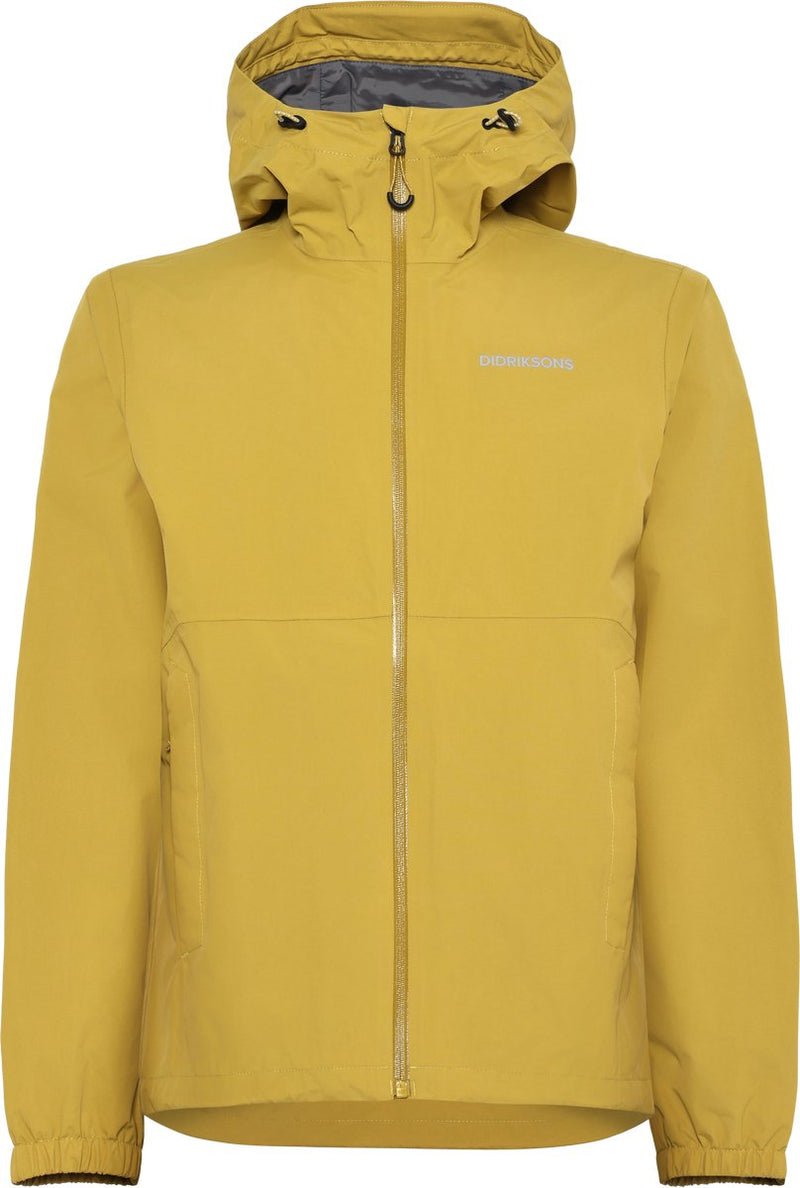 Giacca da esterno unisex Didriksons dario usx jkt 2 - polline giallo