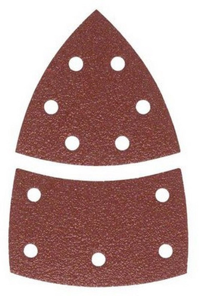Juego de hojas de lija Bosch de 10 piezas para lijadoras múltiples 102 x 62 mm - grano 180