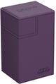 Ultimate guard flip'n'tray 80+ xenoskin - purple card boxes