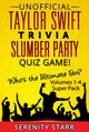 Ty non ufficiale Taylor Swift trivia slumber par gioco a quiz volumi super pack 1-4