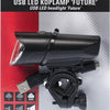 Headlight Future USB LED Rechargeable Black