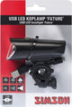 Headlight Future USB LED Rechargeable Black