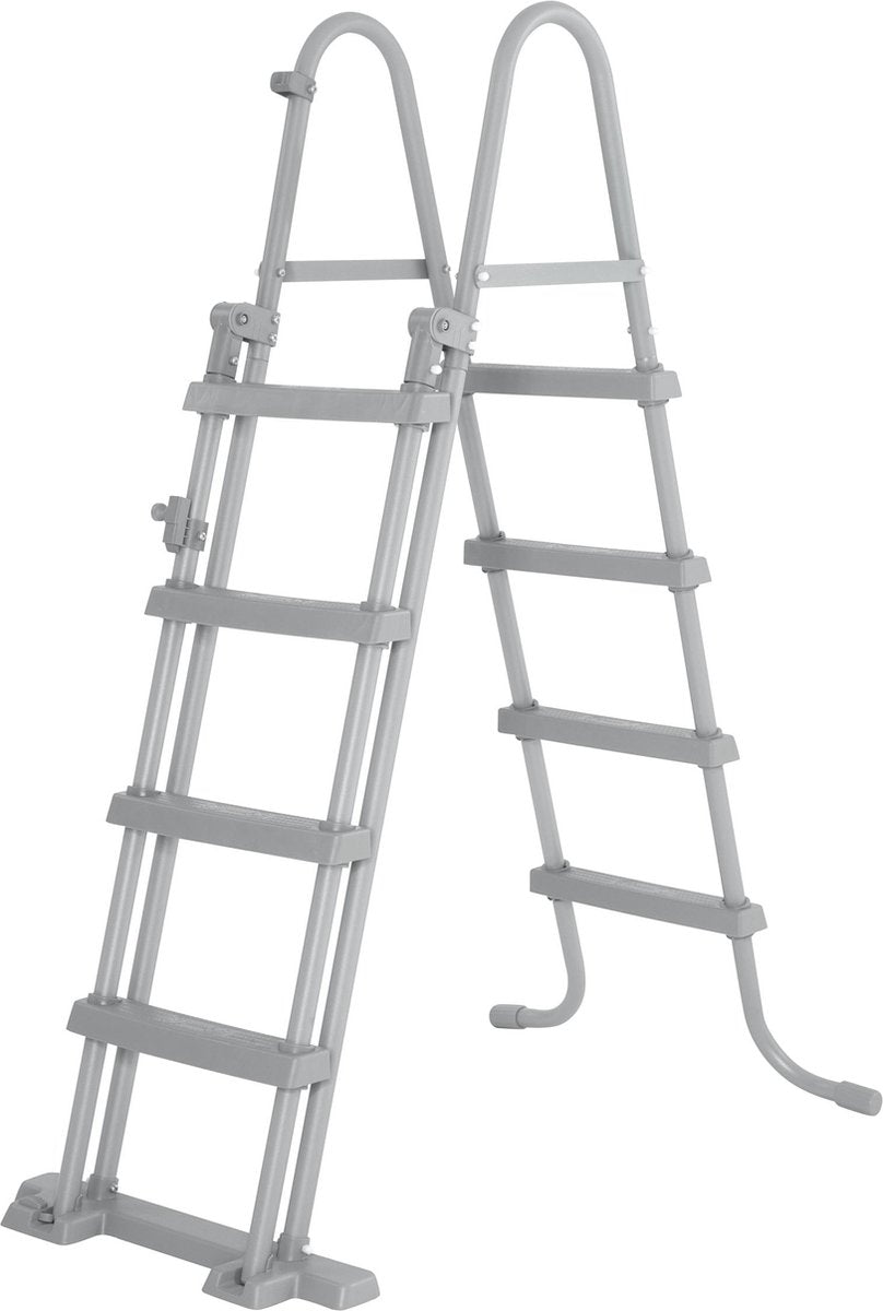 Bestway flowclear - gradini per piscina - 122 cm - gradini per piscina - leader per piscina - ingresso in piscina - accessorio per piscina - scaletta per piscina