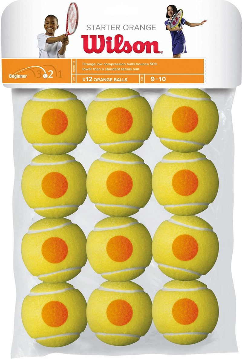 Palline Wilson Starter arancioni (1 scatola)