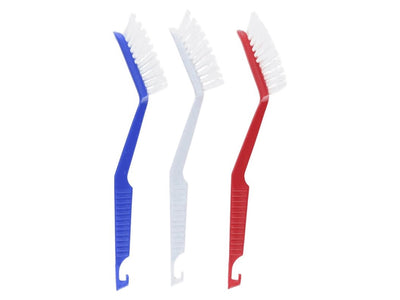 Cepillo para lavavajillas pelo de nailon plástico paquete de 6