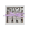 Set forchette dolce Decoris 4 pezzi in acciaio inox