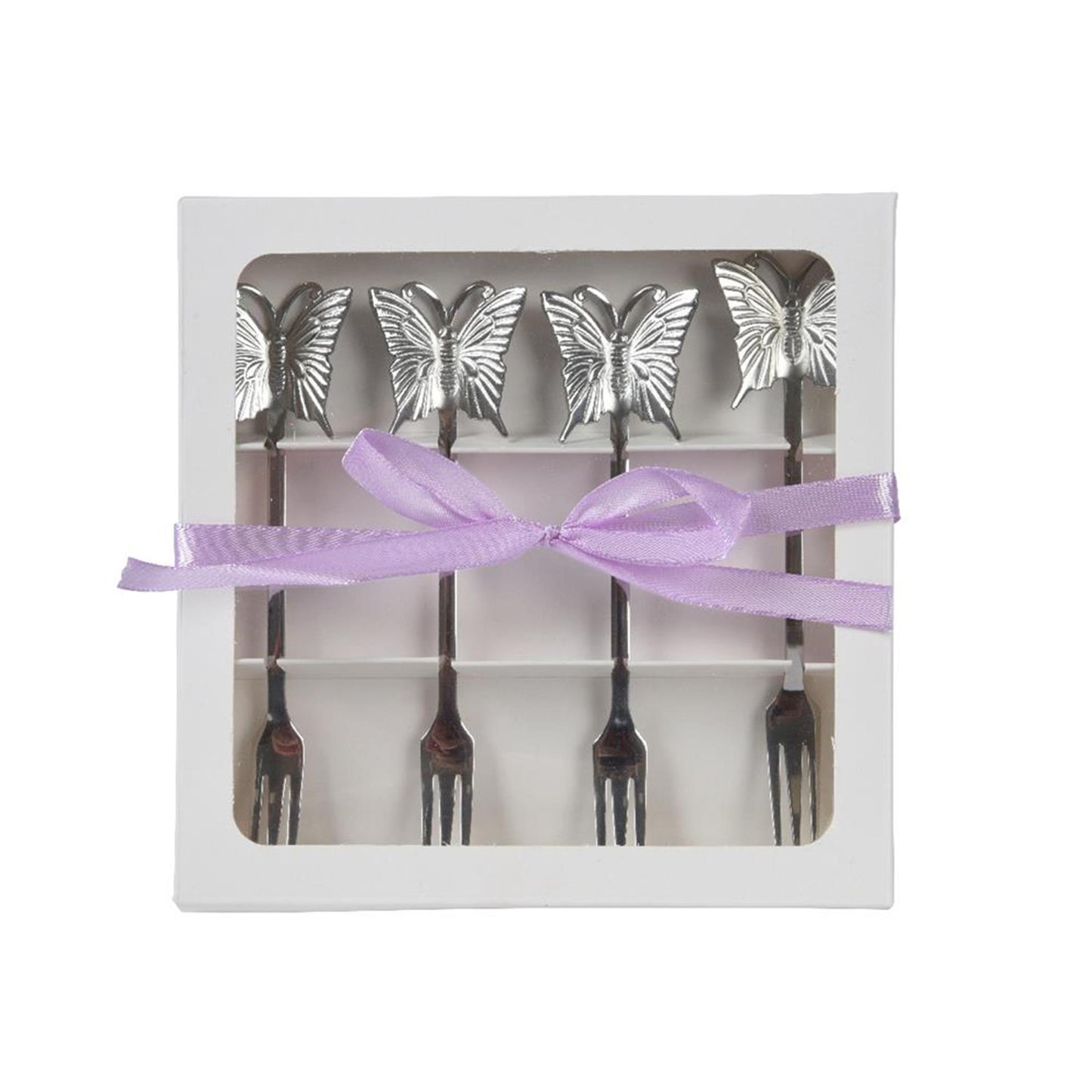 Set forchette dolce Decoris 4 pezzi in acciaio inox
