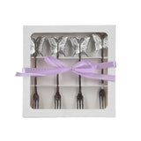 Decoris pastry fork set 4-piece stainless steel - afbeelding 1