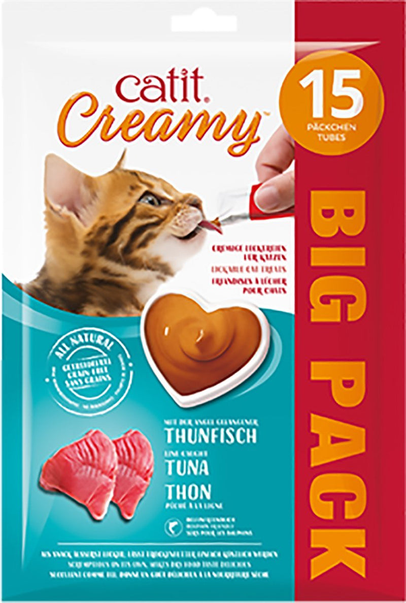 Catit cat it - snack per gatti - cat - ca tonno cremoso 15x10g - 15pz