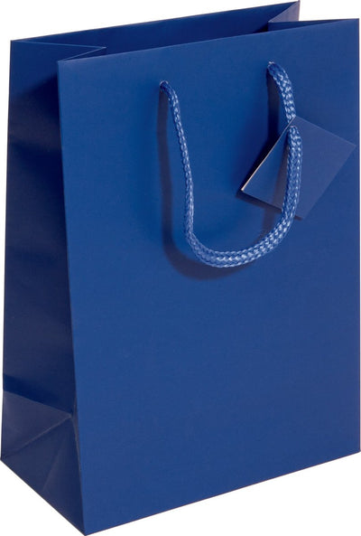 Bolsa de regalo Sigel - pequeña - 170x230x90 mm - azul ultramar - si-gt504