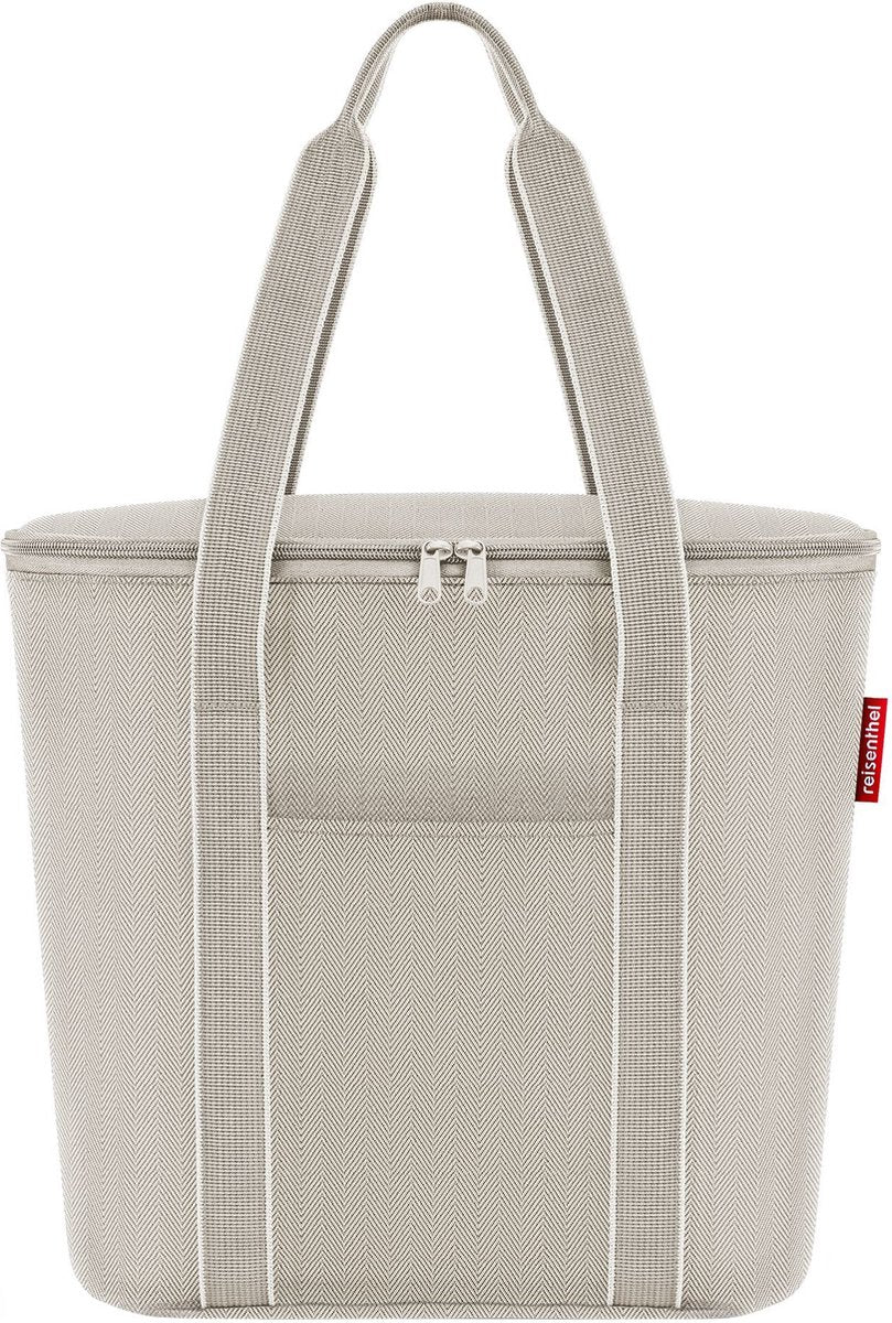 Reisenthel thermoshopper koeltas - 15l - herringbone zand