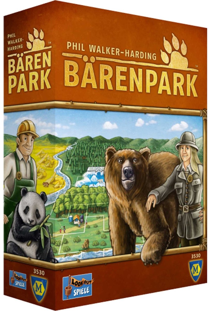Giochi di osservazione Bear Park - gioco da tavolo per 2-4 giocatori - da 8 anni