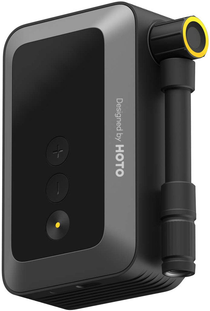 Hoto Air Pump Pocket – Pompa ad aria elettrica portatile 150 psi – Mini compressore con batteria, controllo digitale della pressione e spegnimento automatico