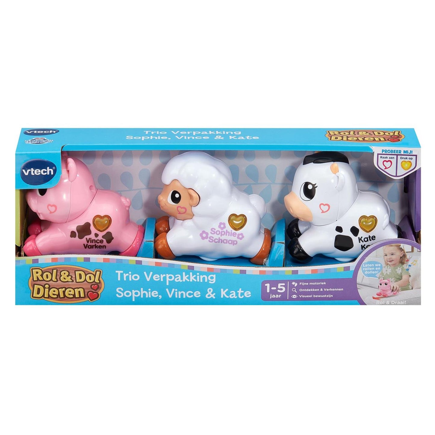 Vtech role fond animals trio pack