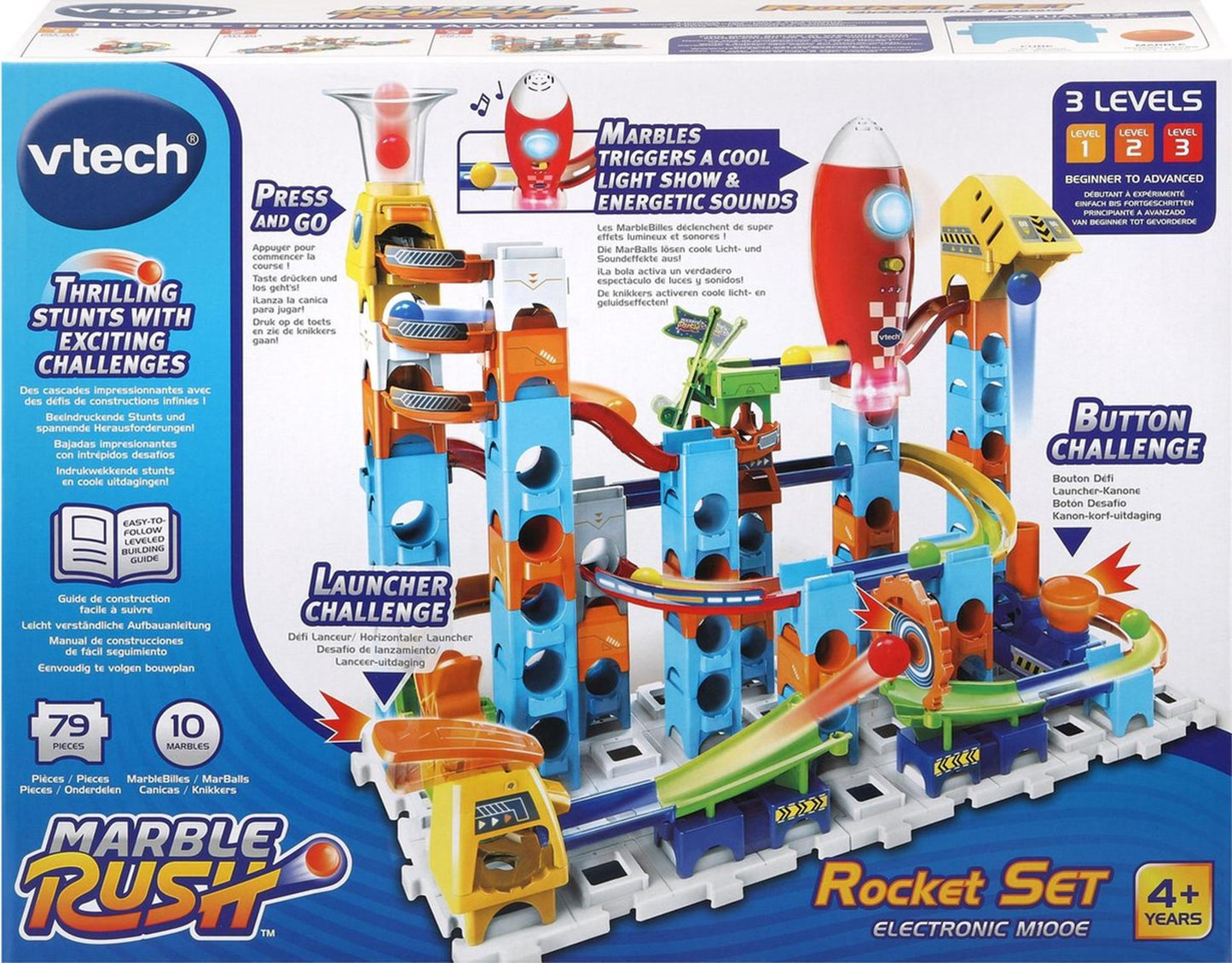 Vtech Electronic Marble Rush Rocket set Knikkerbaan