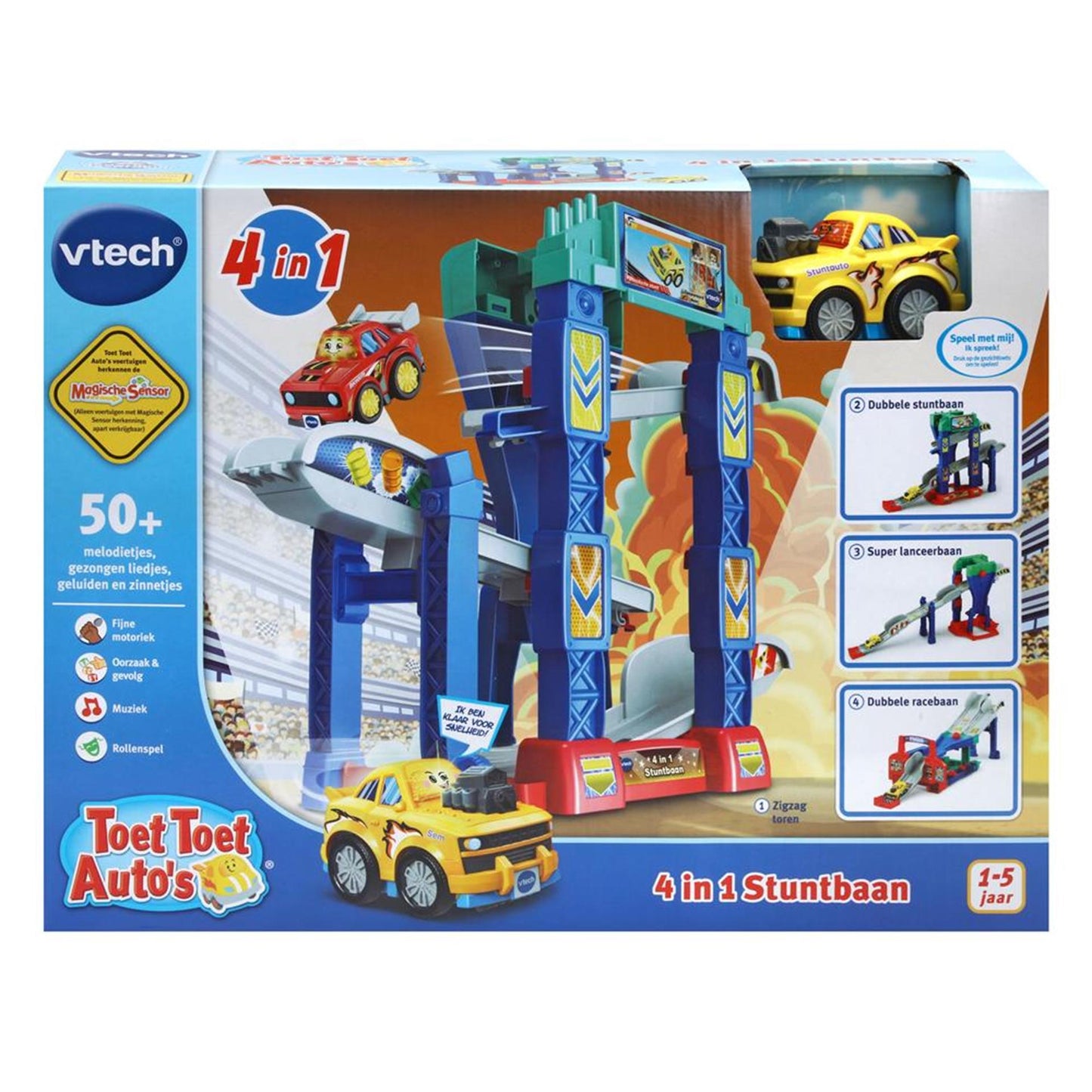 Vtech Toet Cars - 4in1 Stuntbaan