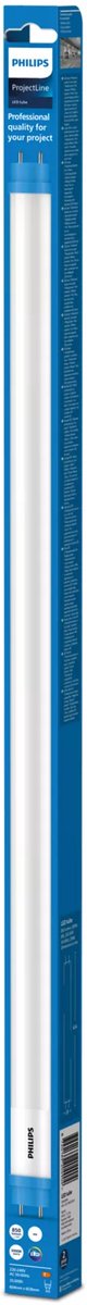 Tubo fluorescente LED Philips T8 ad alto rendimento - 8 W - G13 - luce diurna brillante - 600 mm
