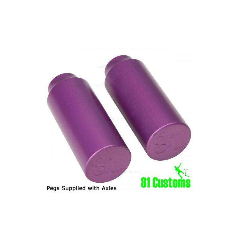 81 custom pegs pair - lilac