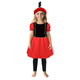 Altre marche Abito Pete 98-104 nero rosso
