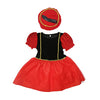 Altre marche Abito Pete 98-104 nero rosso