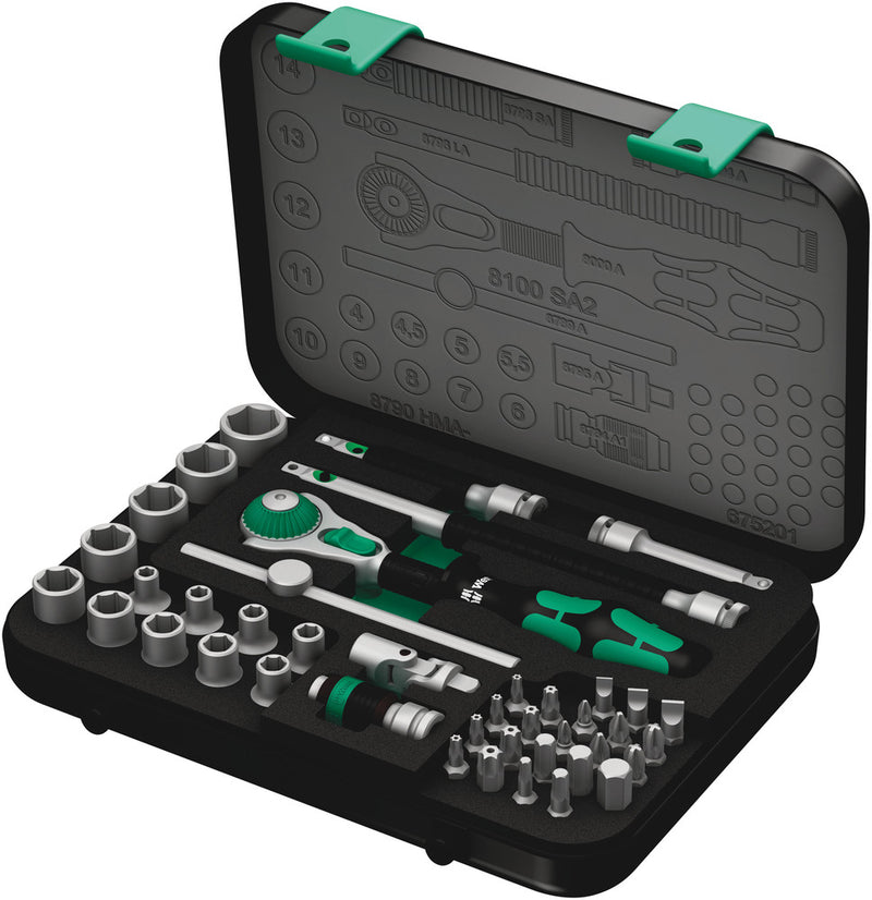 WERA 8100 SA 2 Zyklop Speed ​​Ratelset 1 4