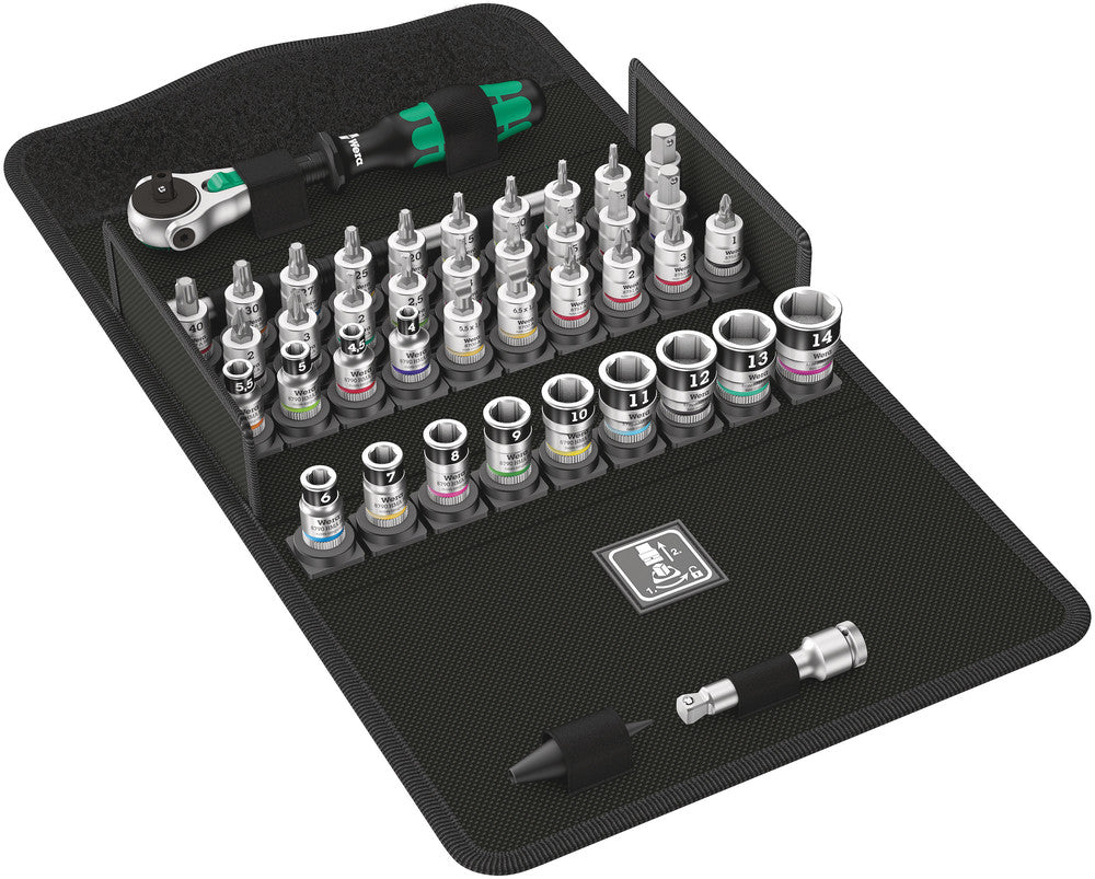 WAA 8100 SA All-In Zyklop Ratelset de velocidad, 42 piezas