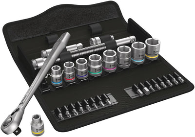 Wera 8100 SB 11 Zyklop Metal Ratest Set, 3 8