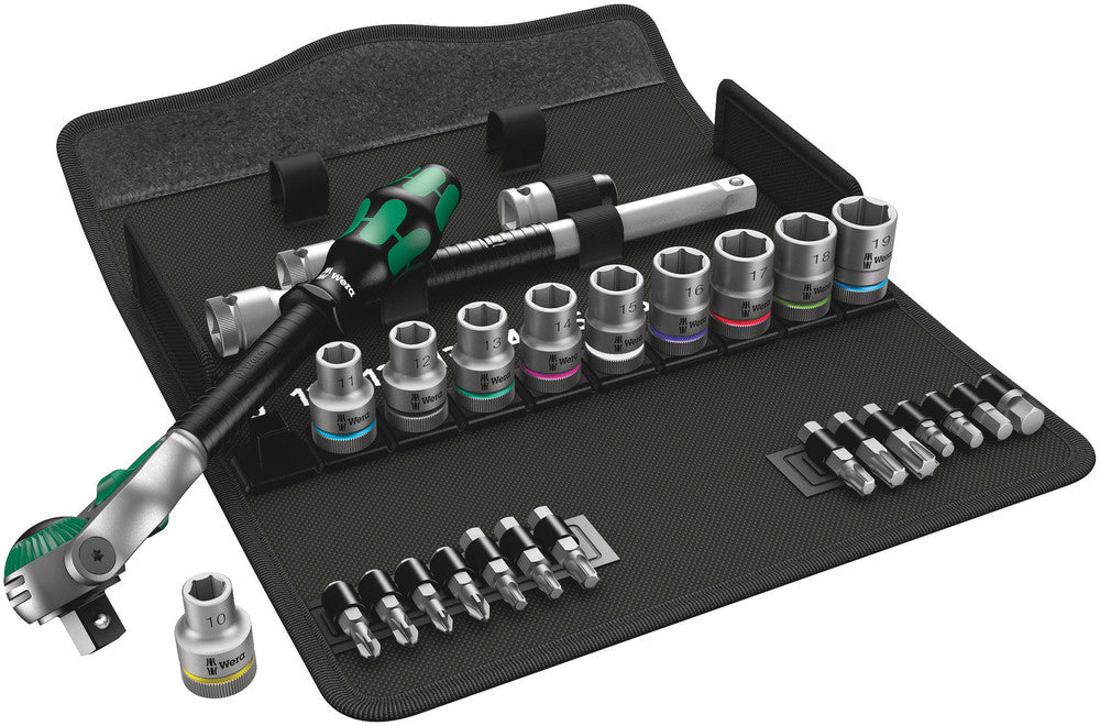 WERA 8100 SC 6 Conjunto de Rattels de velocidad Zyklop, 1 2