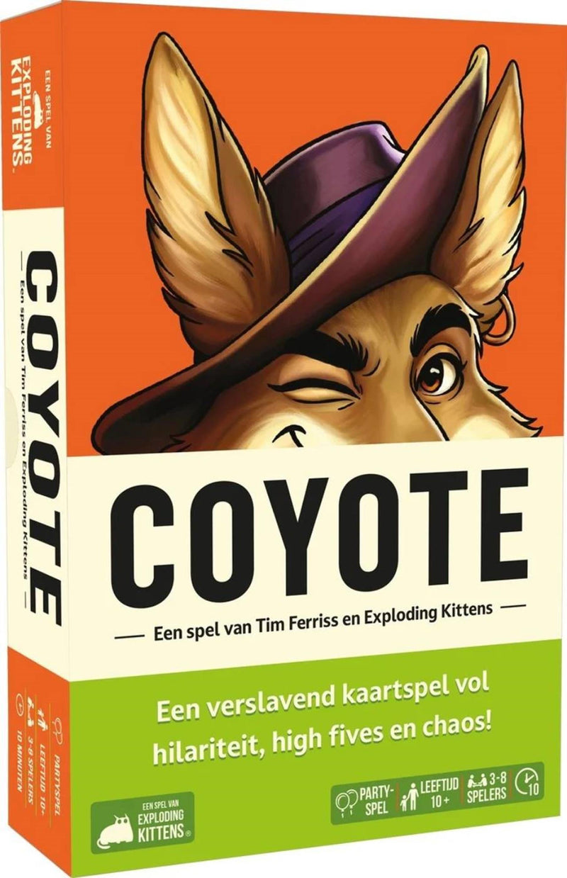 Juego de cartas Asmodee coyote party (versión nl)
