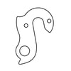 Union derailleurpad GH-116 met schroefset M4x0.7