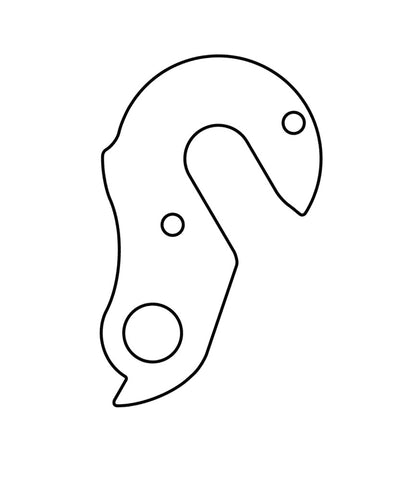 Union DeRailleurpad GH-115 con ajuste de tornillo M4X0.7