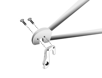 ciondolo deragliatore GH-165 59,2 mm d'argento