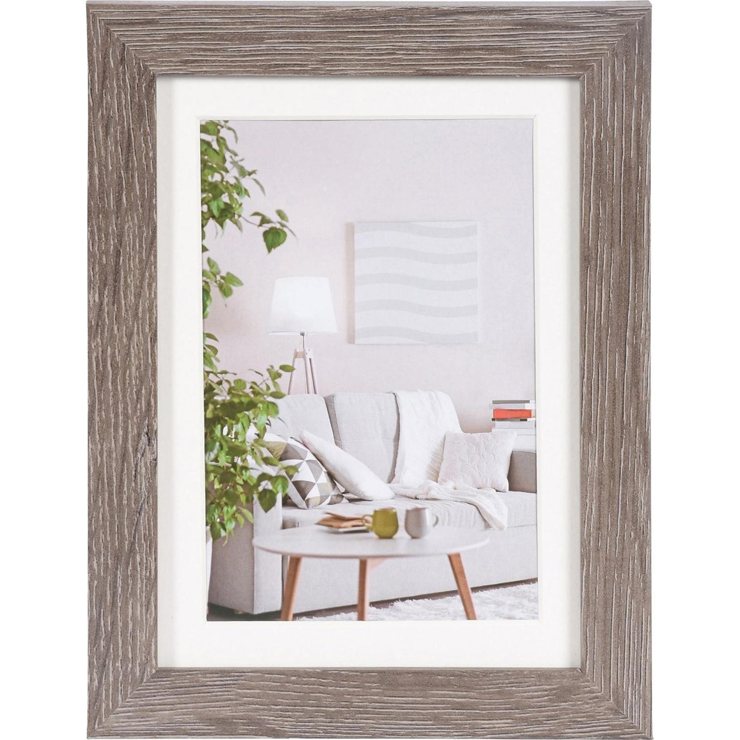 Portafoto Henzo moderno 13x18 cm grigio