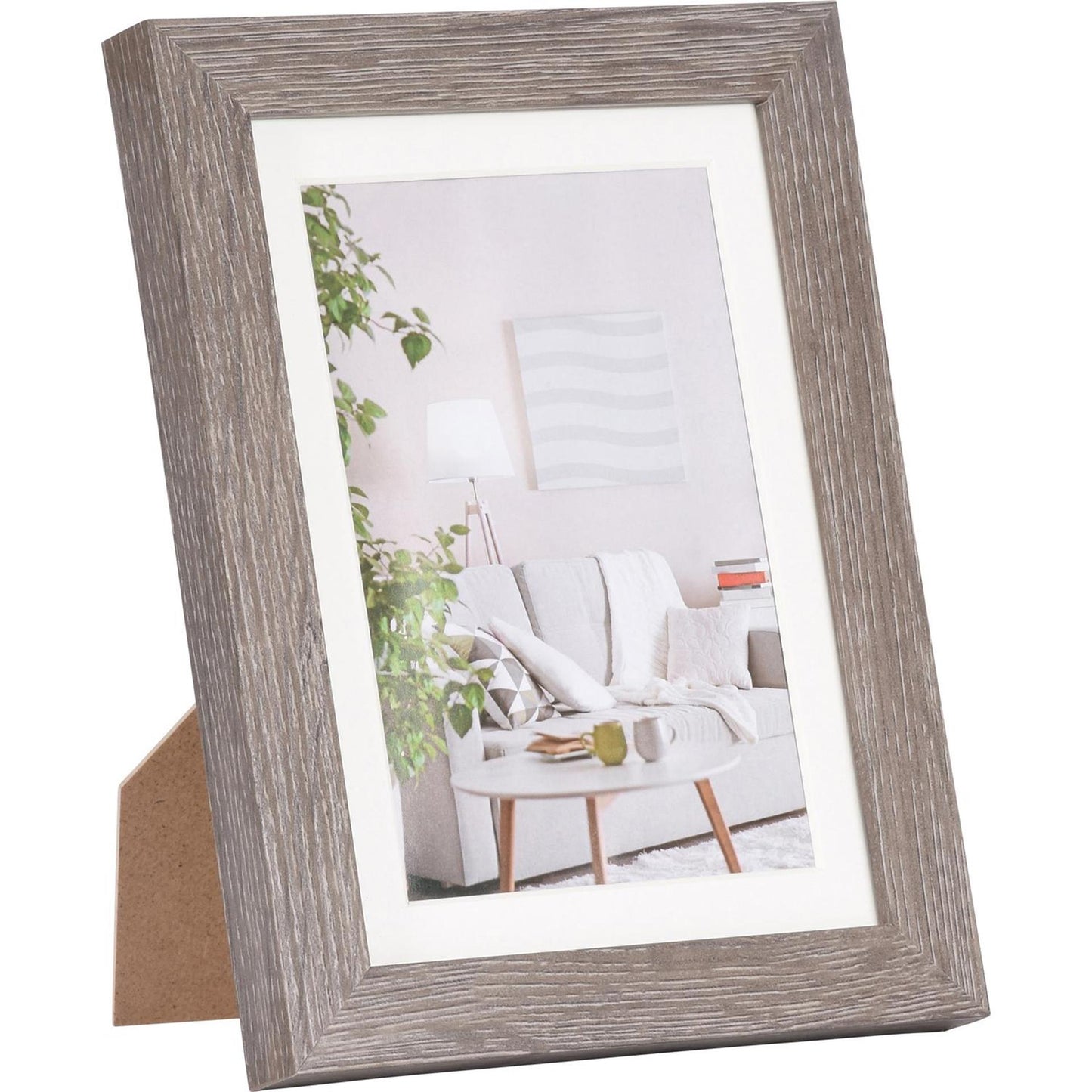 Portafoto Henzo moderno 13x18 cm grigio