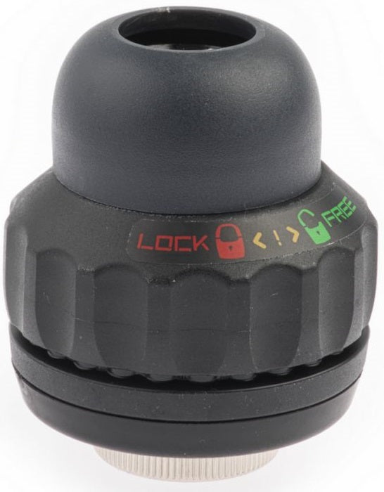 Post moderne balhoofd lock-out stuurslot quill 25.4 26.4 30.2mm zwart
