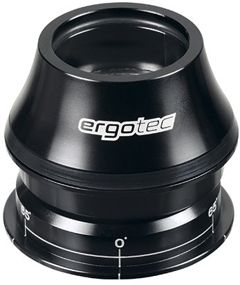 Ergotec Ball Head Set A118SAC-ES 1-1 8 Semi-integrado con un bloque de dirección de 65 ° Negro